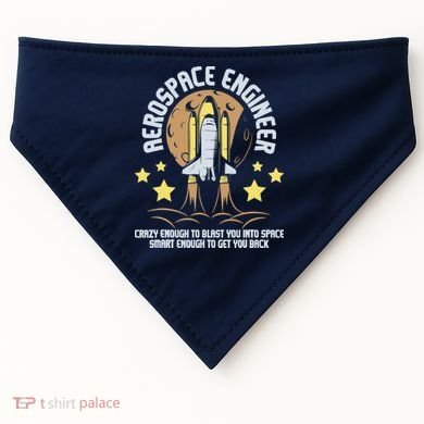 Aerospace Engineer Aeronautical Engineering Spacecrafts USA-Made Doggie Bandana