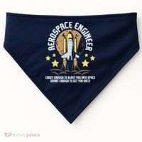 Aerospace Engineer Aeronautical Engineering Spacecrafts USA-Made Doggie Bandana thumb 0