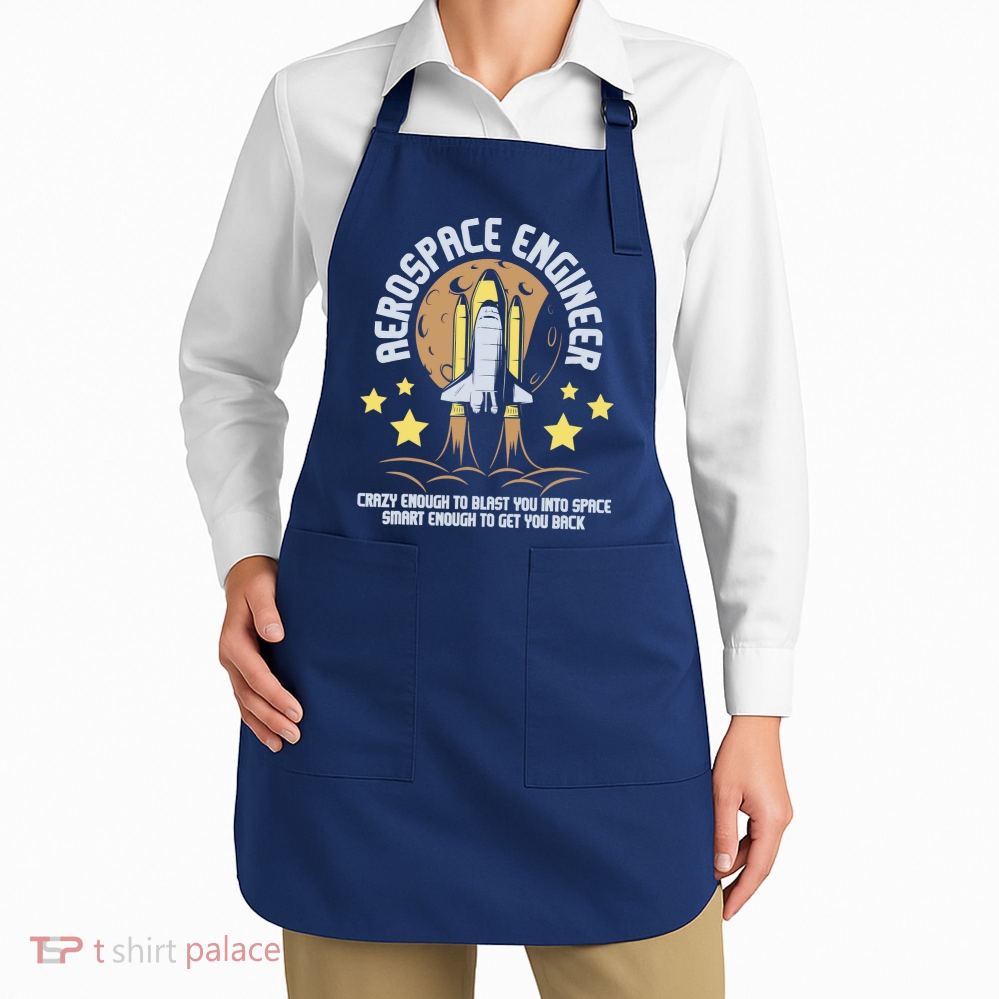 Aerospace Engineer Aeronautical Engineering Spacecrafts Apron