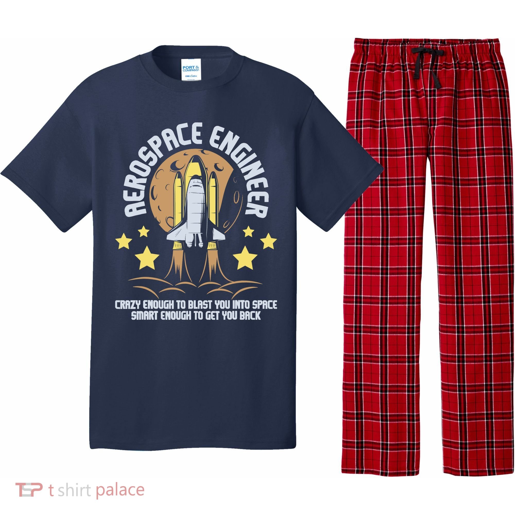 Aerospace Engineer Aeronautical Engineering Spacecrafts Pajama Set