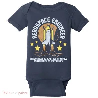 Aerospace Engineer Aeronautical Engineering Spacecrafts Baby Bodysuit