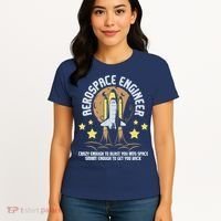 Aerospace Engineer Aeronautical Engineering Spacecrafts Women's T-Shirt thumb 4