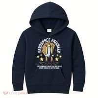 Aerospace Engineer Aeronautical Engineering Spacecrafts Kids Hoodie thumb 0