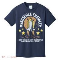 Aerospace Engineer Aeronautical Engineering Spacecrafts Kids T-Shirt thumb 0