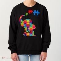 Autism Elephant Women's Sweatshirt thumb 0