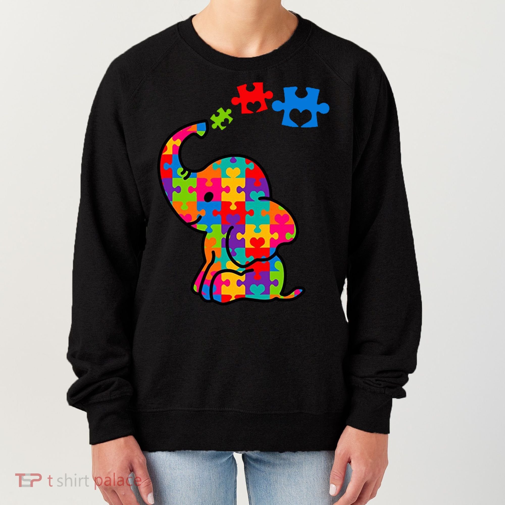 Autism Elephant Women's Sweatshirt