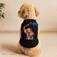 Autism Elephant Doggie Tank thumb 2