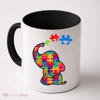 Autism Elephant Coffee Mug