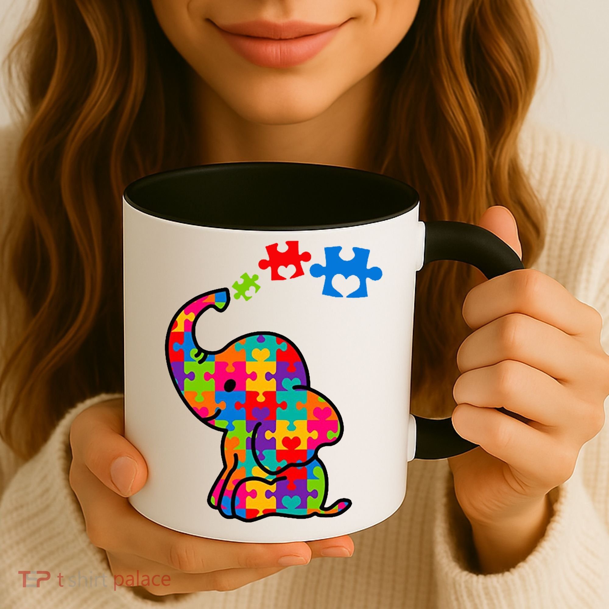 Autism Elephant Coffee Mug