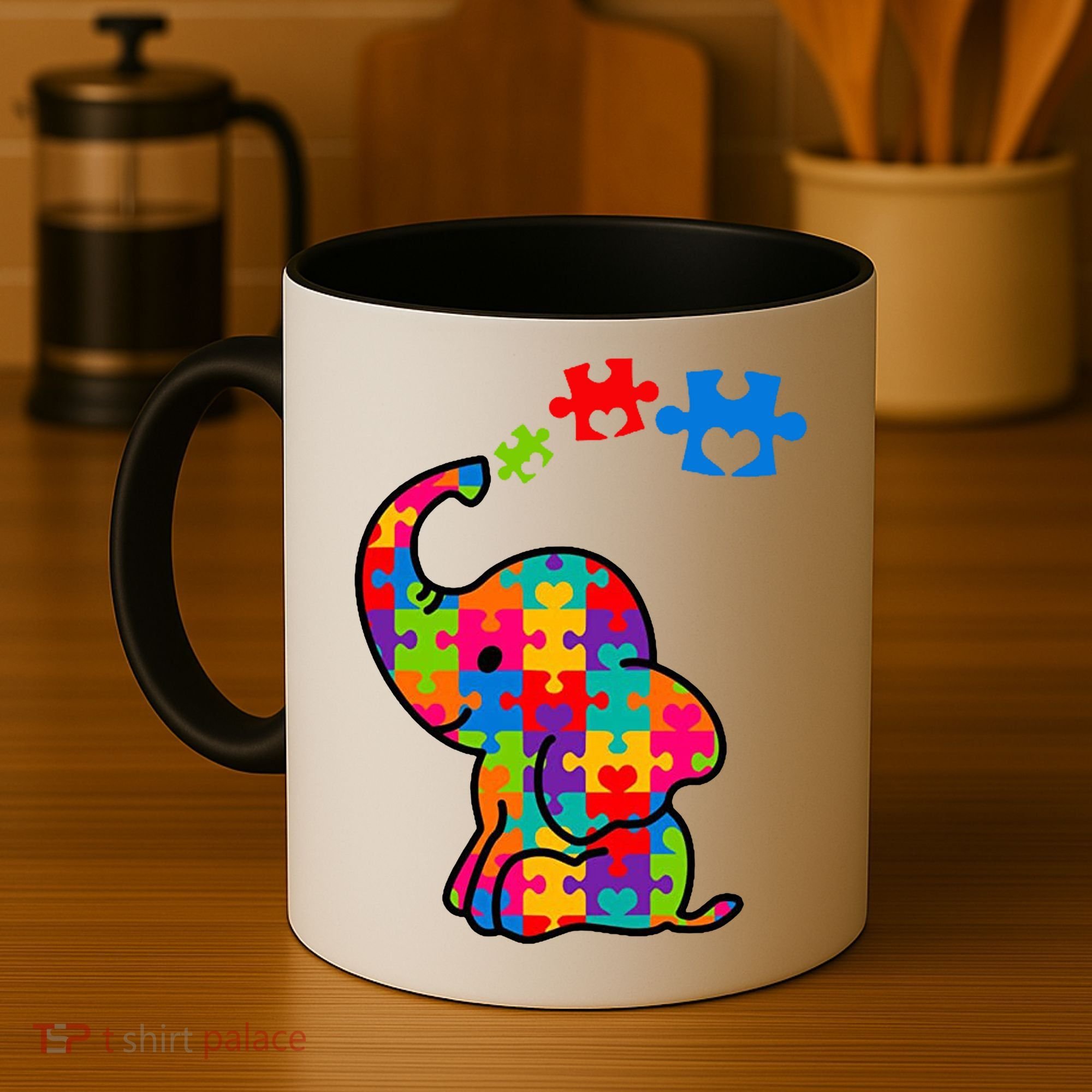 Autism Elephant Coffee Mug