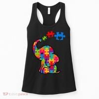 Autism Elephant Women's Tank Top thumb 0