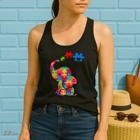 Autism Elephant Women's Tank Top thumb 2