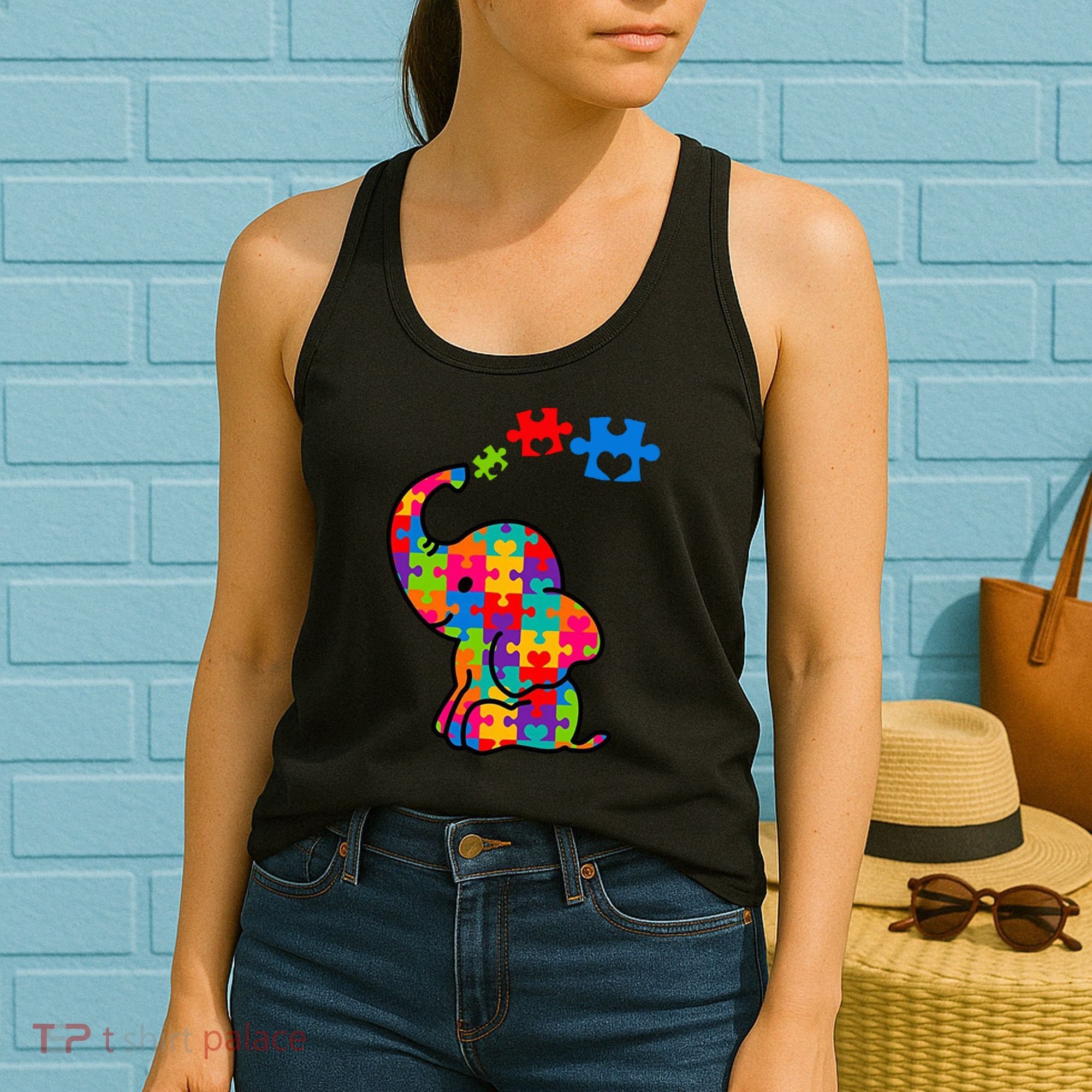Autism Elephant Women's Tank Top