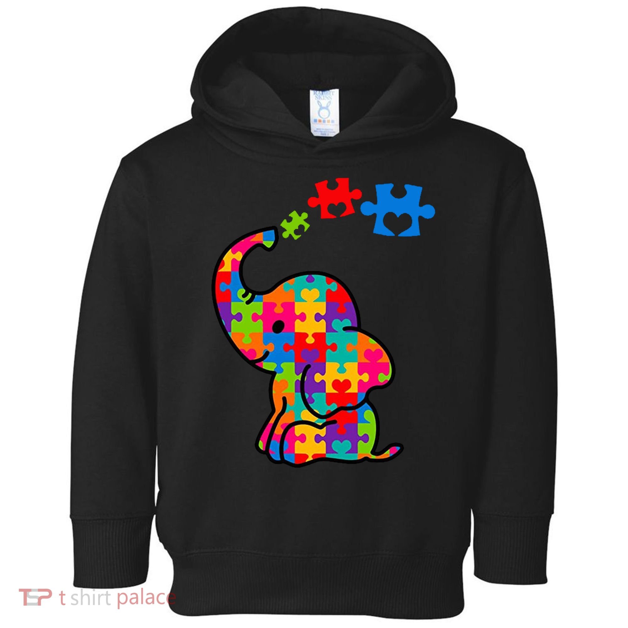 Autism Elephant Toddler Hoodie