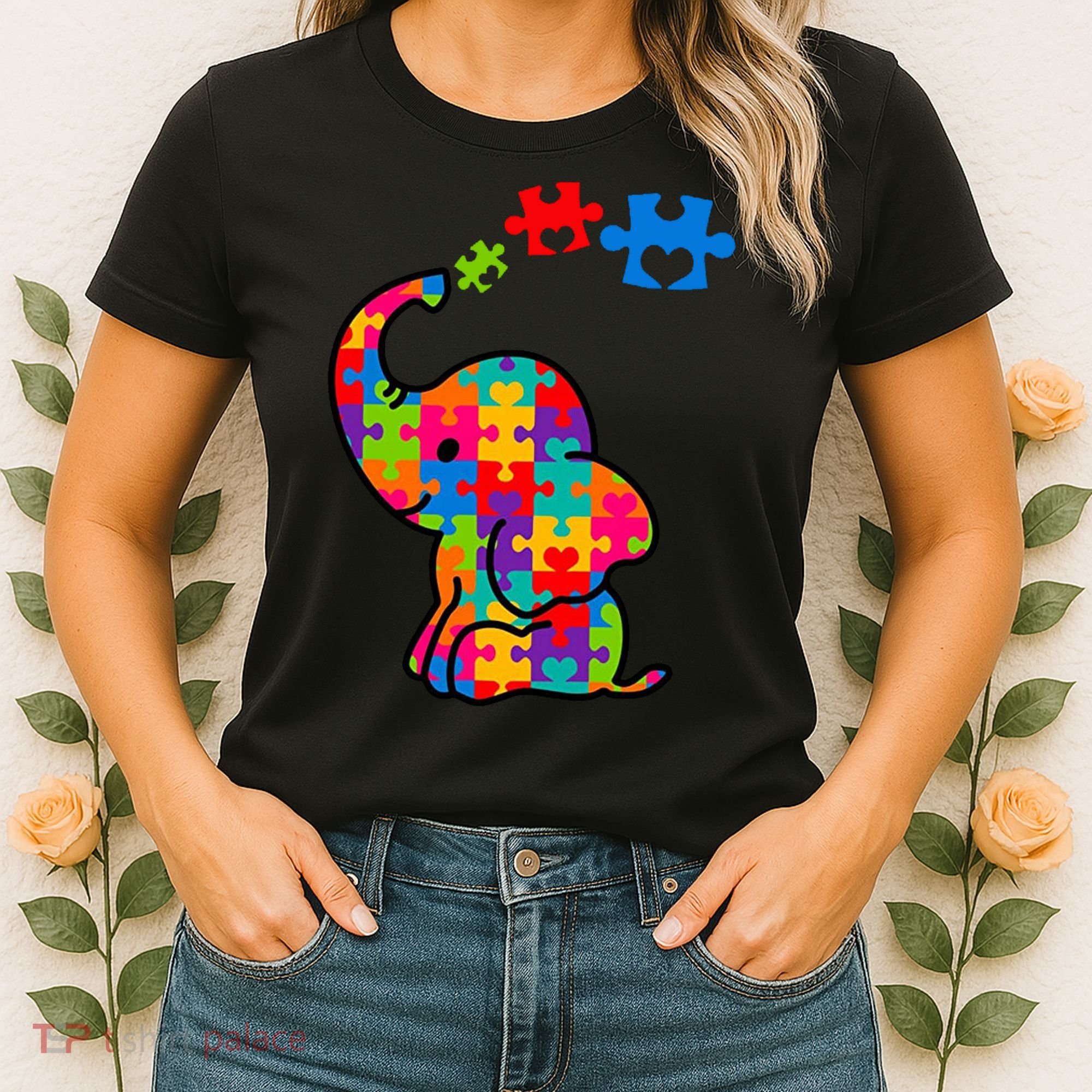 Autism Elephant Women's T-Shirt