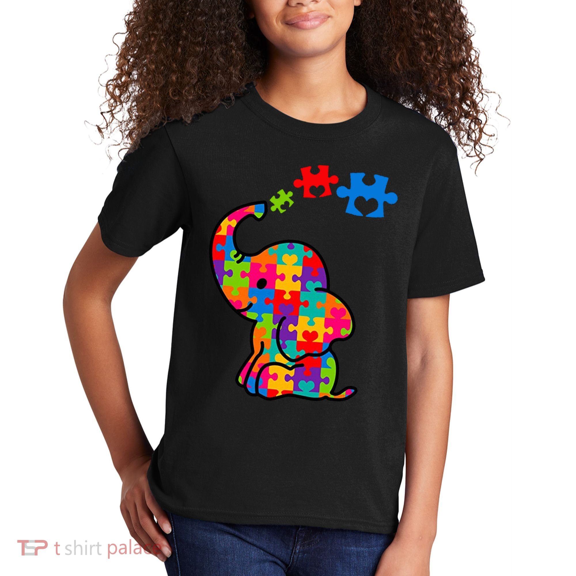 Autism Elephant Kids T-Shirt