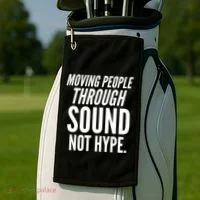 Audio Engineer Golf Towel thumb 2
