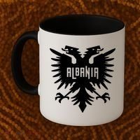 Albanian Eagle Coffee Mug thumb 2