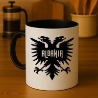 Albanian Eagle Coffee Mug thumb 4