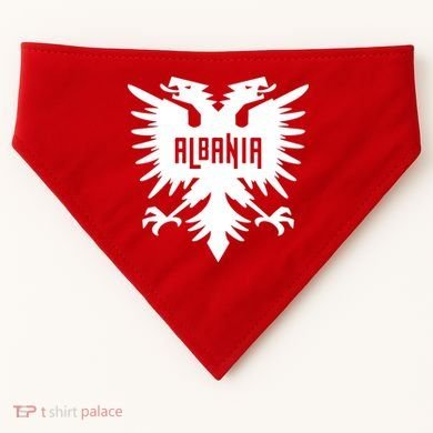 Albanian Eagle USA-Made Doggie Bandana