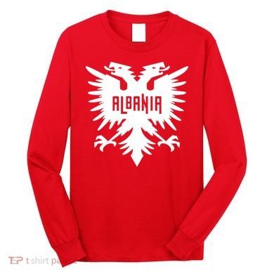 Albanian Eagle Long Sleeve Shirt