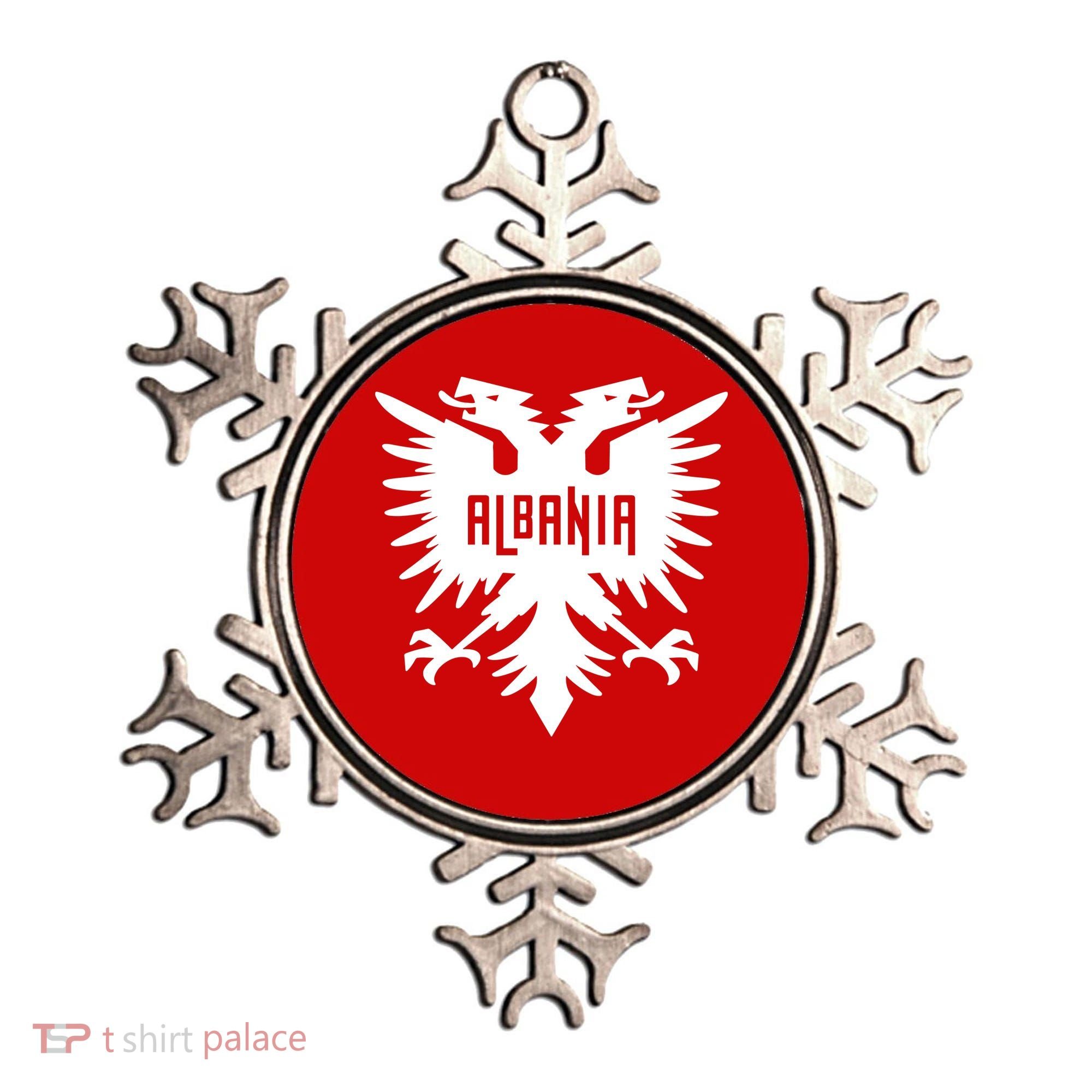 Albanian Eagle Ornament