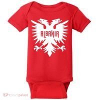 Albanian Eagle Baby Bodysuit thumb 0