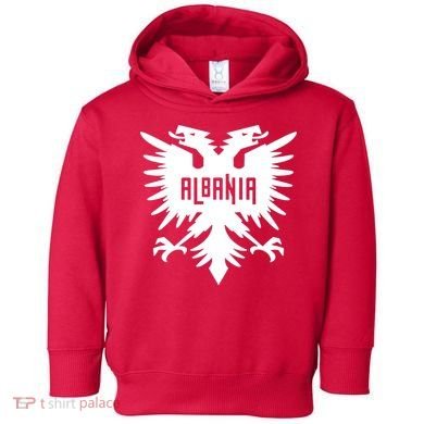 Albanian Eagle Toddler Hoodie