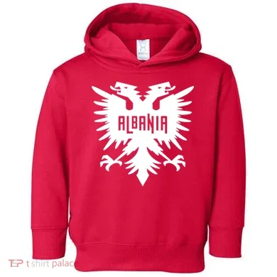 Albanian Eagle Toddler Hoodie