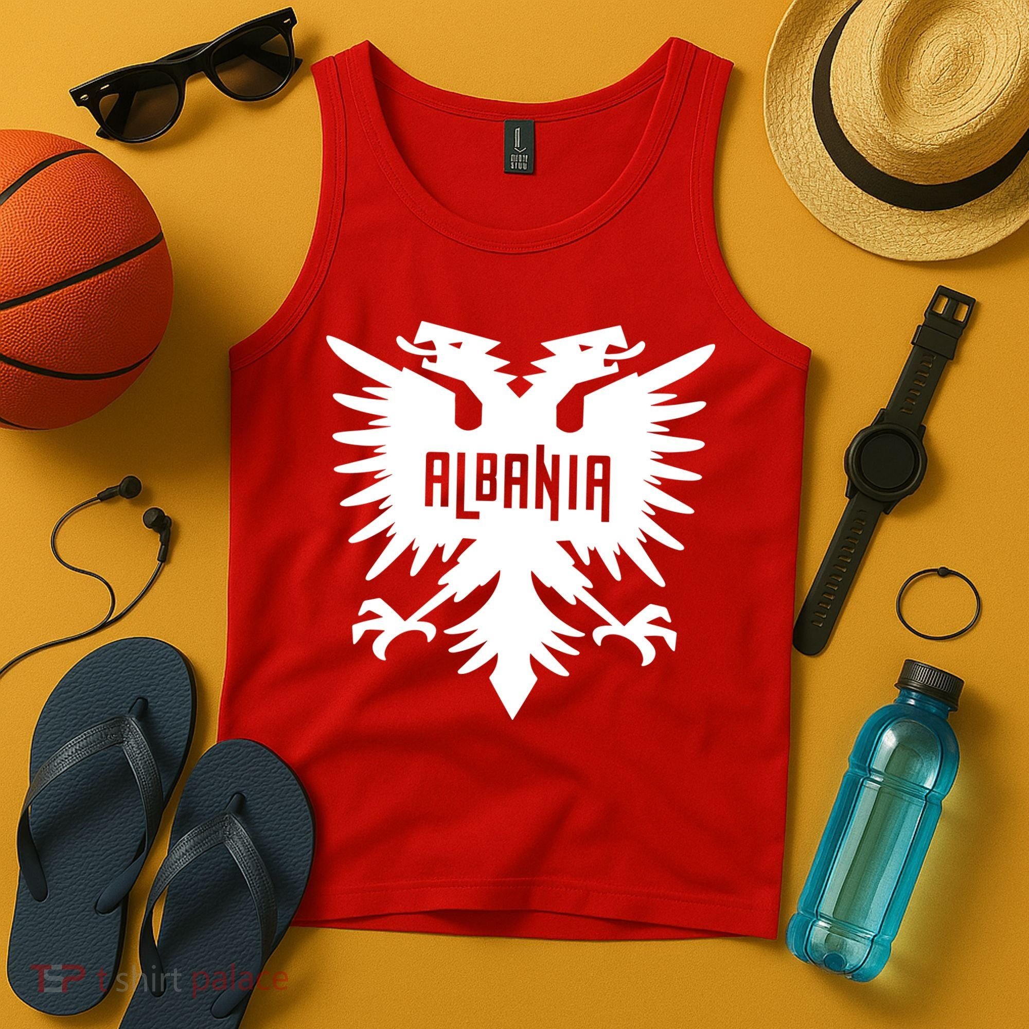 Albanian Eagle Tank Top