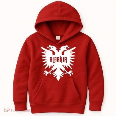 Albanian Eagle Kids Hoodie