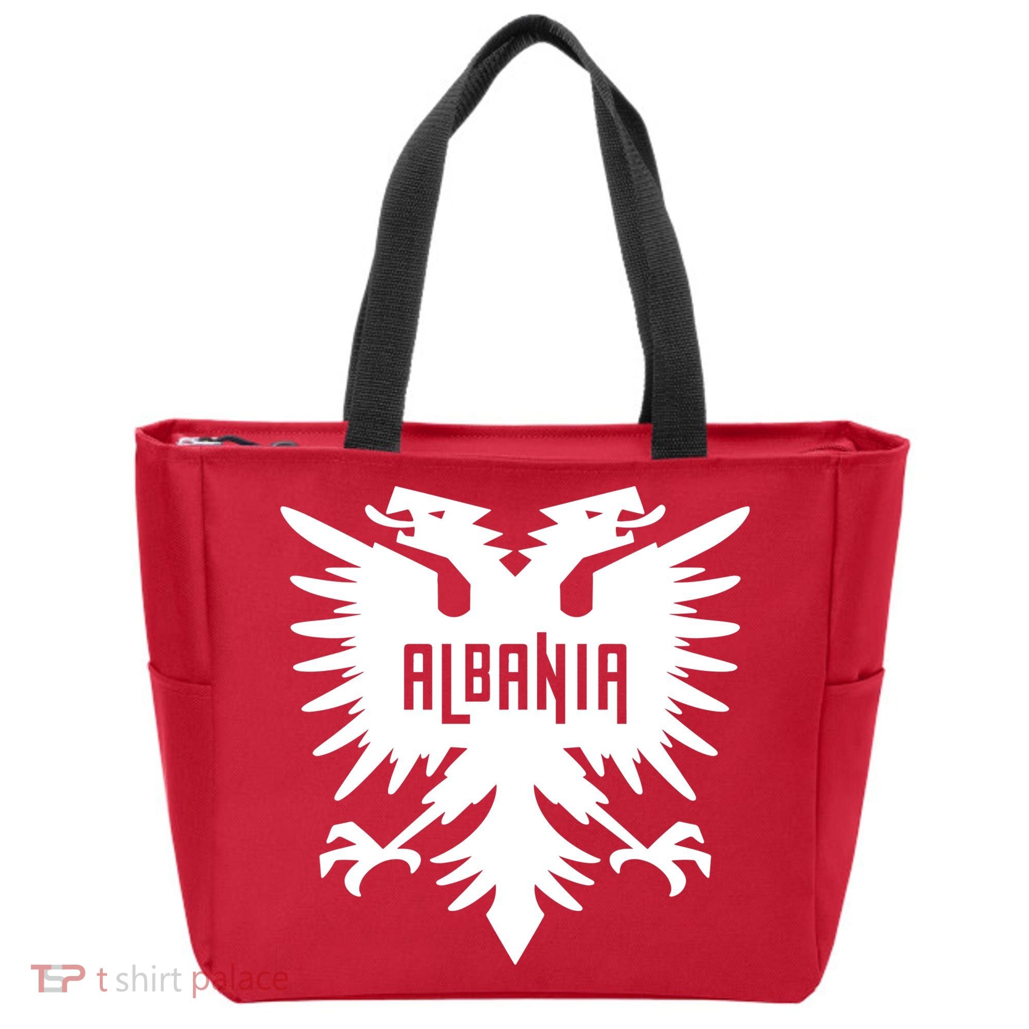 Albanian Eagle Tote Bag