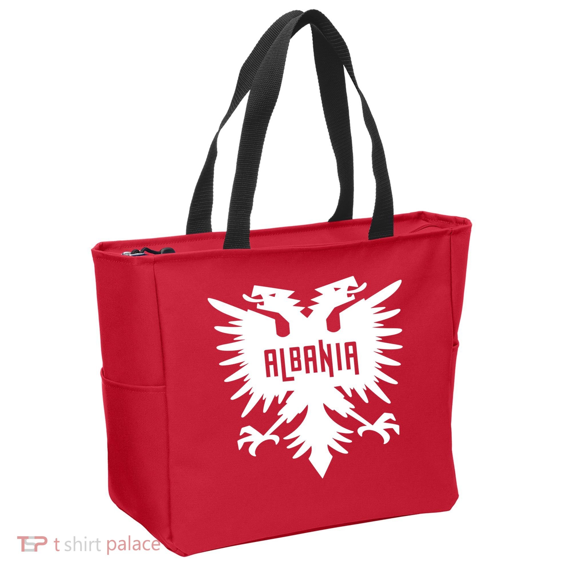 Albanian Eagle Tote Bag