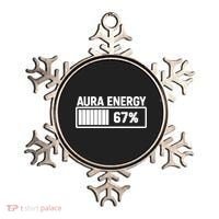 Aura Energy At 67 Funny Six Seven Meme Gen Alpha Slang Ornament thumb 0