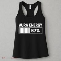 Aura Energy At 67 Funny Six Seven Meme Gen Alpha Slang Women's Tank Top thumb 3