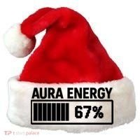 Aura Energy At 67 Funny Six Seven Meme Gen Alpha Slang Santa Hat thumb 0