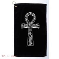 Ancient Egyptian Ankh Golf Towel thumb 0