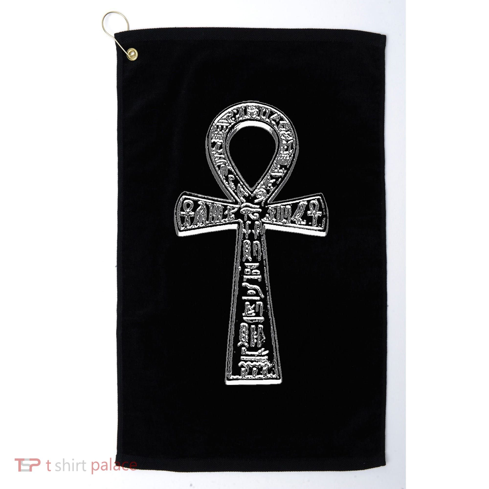 Ancient Egyptian Ankh Golf Towel