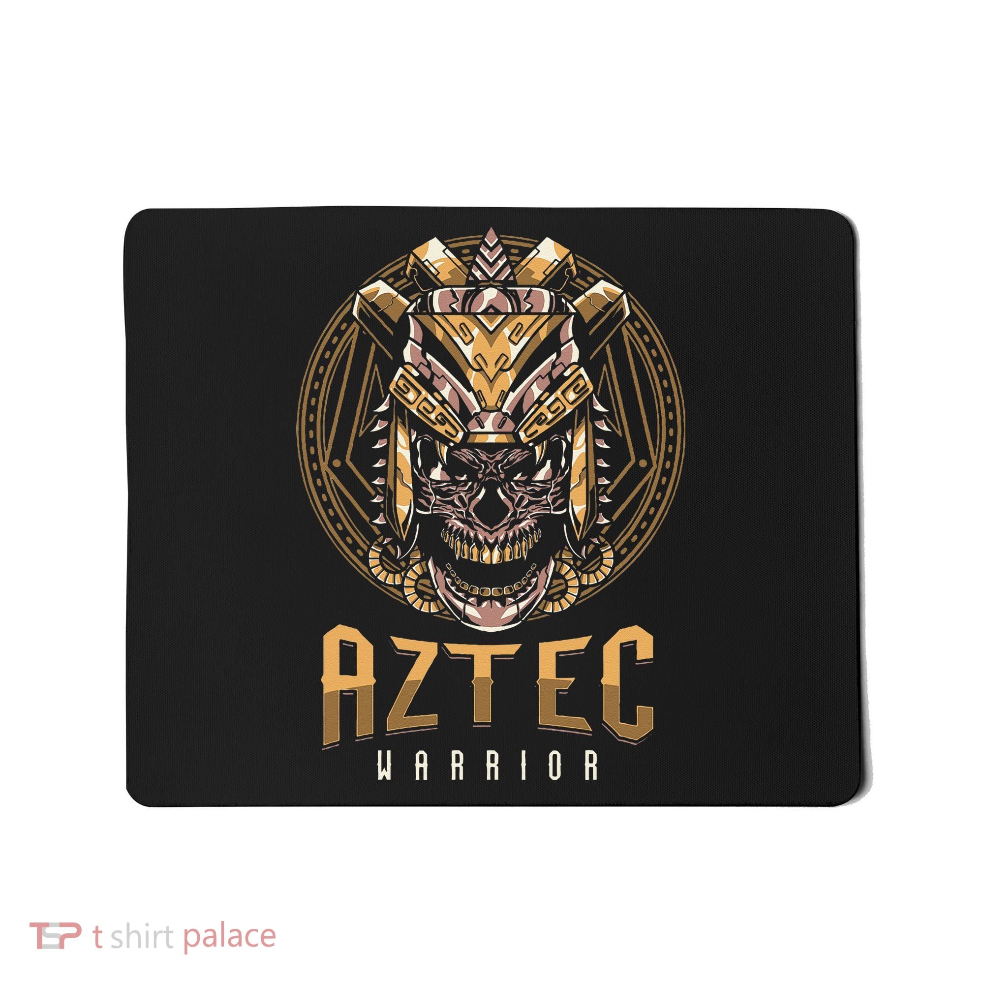 Ancient Ethnic Aztec Warrior Skull People Civilization Gift Mousepad