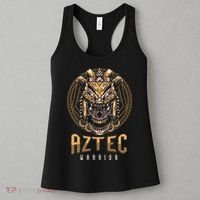 Ancient Ethnic Aztec Warrior Skull People Civilization Gift Women's Tank Top thumb 3