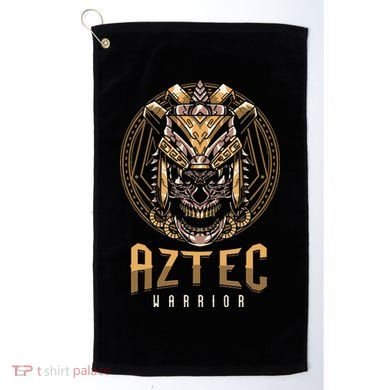 Ancient Ethnic Aztec Warrior Skull People Civilization Gift Golf Towel