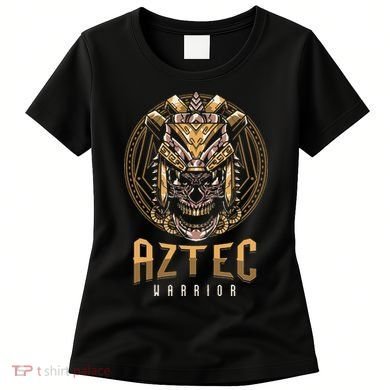 Ancient Ethnic Aztec Warrior Skull People Civilization Gift Women's T-Shirt