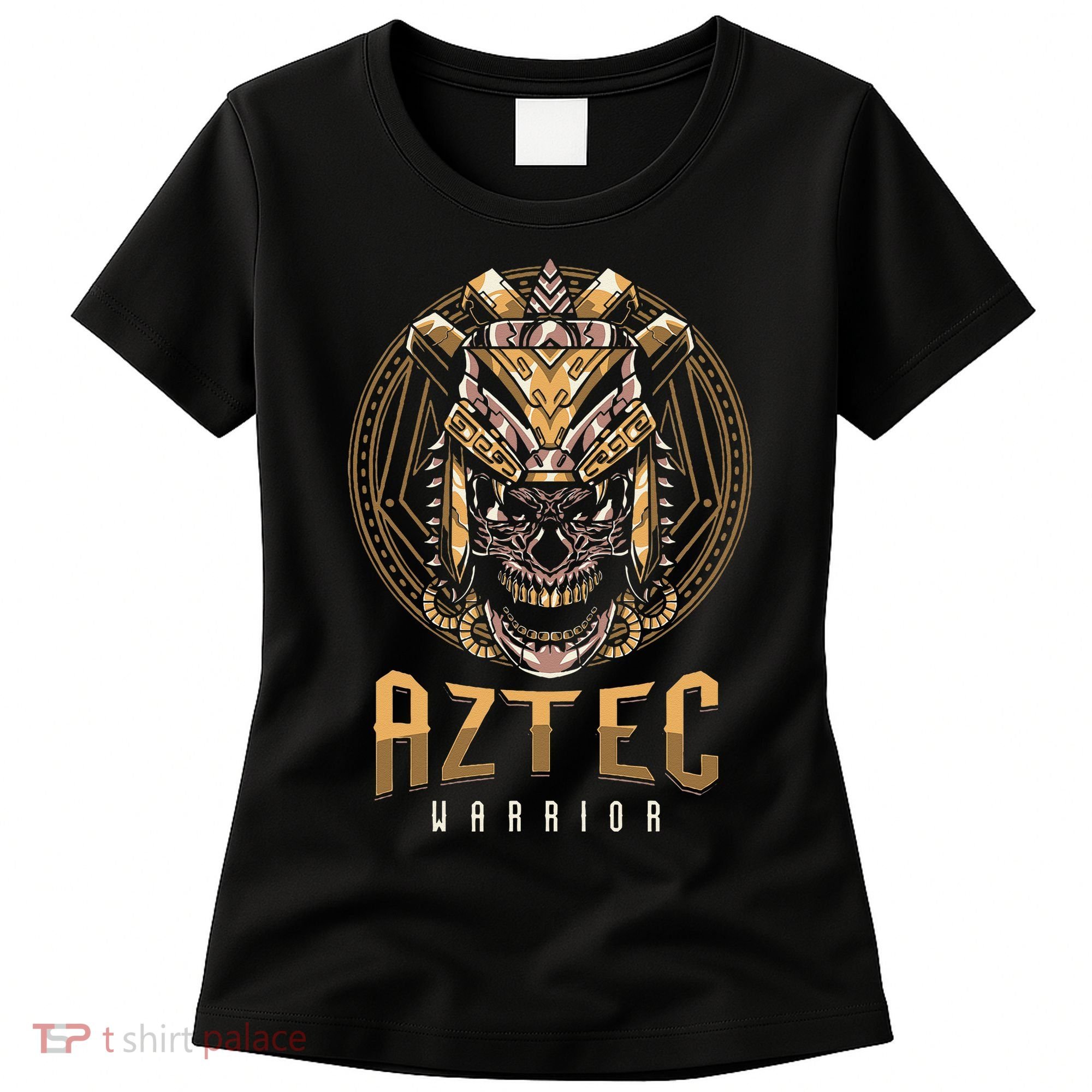 Ancient Ethnic Aztec Warrior Skull People Civilization Gift Women's T-Shirt