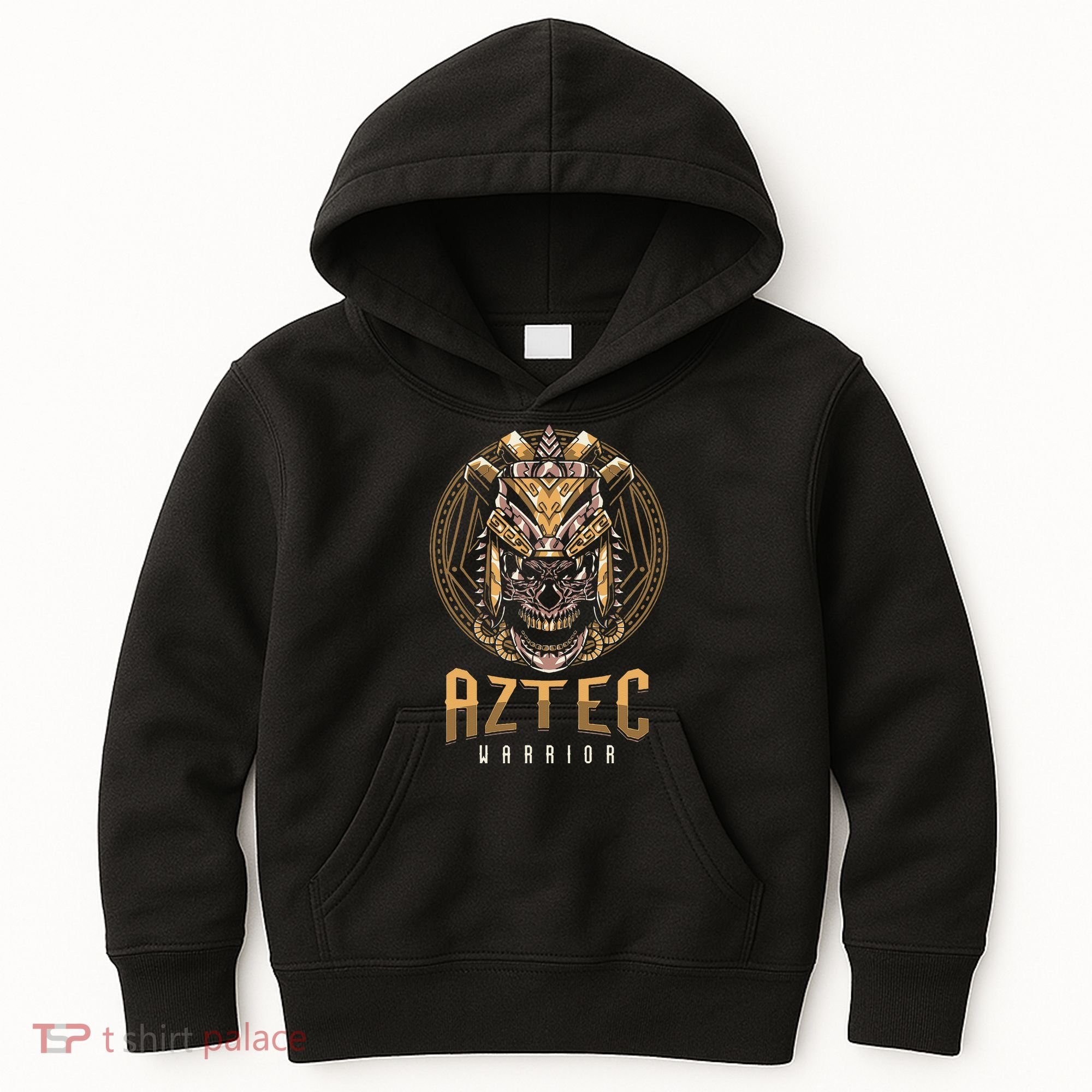 Ancient Ethnic Aztec Warrior Skull People Civilization Gift Kids Hoodie