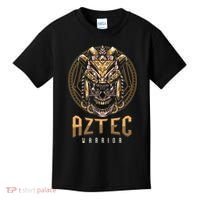 Ancient Ethnic Aztec Warrior Skull People Civilization Gift Kids T-Shirt thumb 0