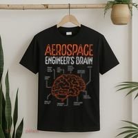 Aerospace Engineering Brain For Aerospace Engineer T-Shirt thumb 2