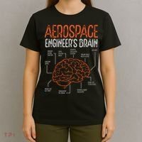 Aerospace Engineering Brain For Aerospace Engineer T-Shirt thumb 4