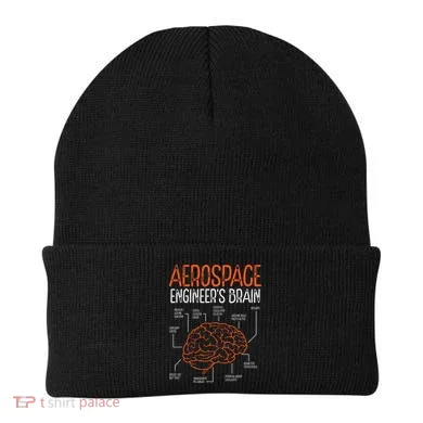 Aerospace Engineering Brain For Aerospace Engineer Beanie