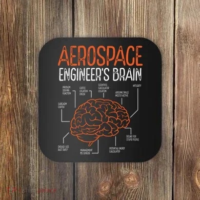 Aerospace Engineering Brain For Aerospace Engineer Coaster