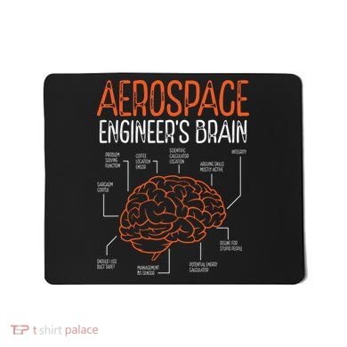 Aerospace Engineering Brain For Aerospace Engineer Mousepad